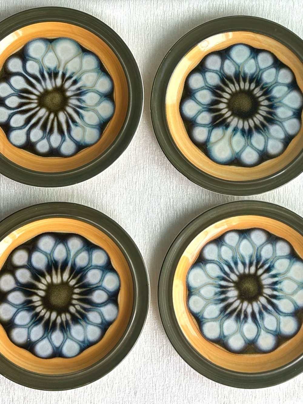 (6)⭐️RARE⭐️ collectable 1970’s ceramic plates JAPAN